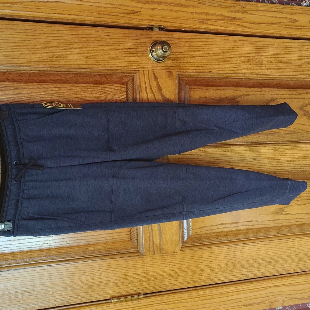 Boy's Athletic Works Blue Fleece Joggers NWT Large (10-12)